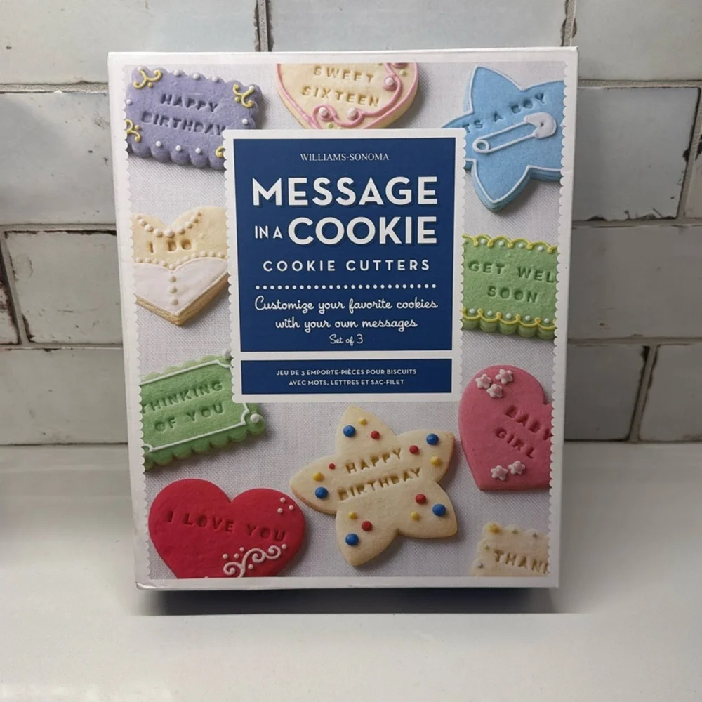 Rare All Occasions Message in a Cookie Williams Sonoma NIB